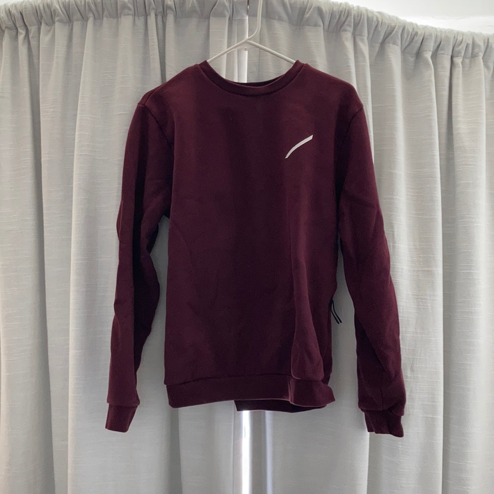 Hill City - Crewneck Sweatshirt - Burgundy